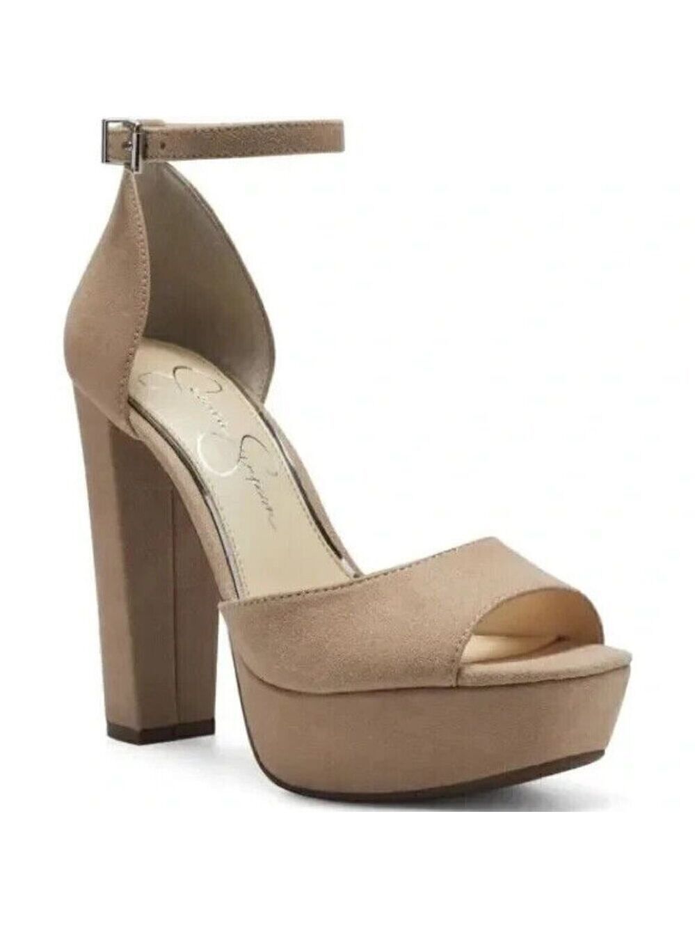 Jessica Simpson "Palyn" platform heel sz 6/6.5 New FLAW - missized